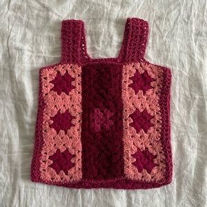 vintage crochet top